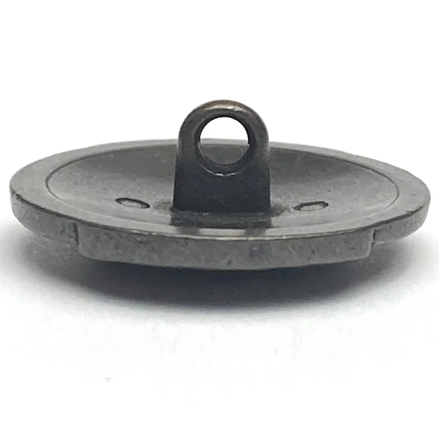 Banded Blended "Old" Brass Metal Button 15/16" / 24mm Shank Back, from JHB Germany # FJ-83