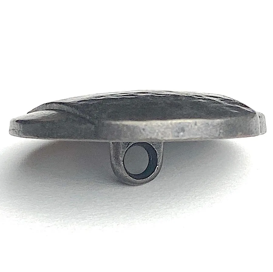 Banded Blended "Old" Brass Metal Button 15/16" / 24mm Shank Back, from JHB Germany # FJ-83