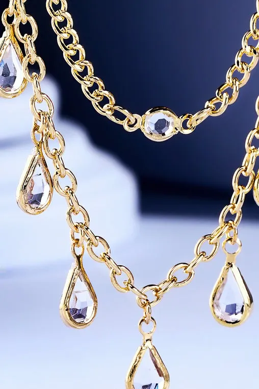 Crystal Layer Necklace
