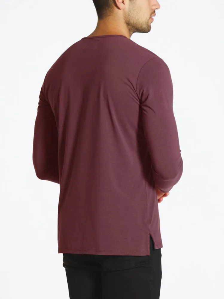 Fadano - Henley L/S - Plum