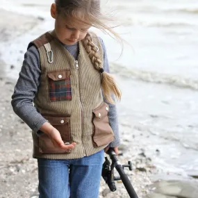 Fishing Vest Add-on Sewing Pattern - Child ~ for Trailblazer Vests
