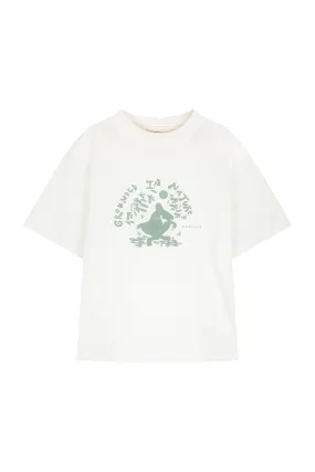 GROUNDED EARTH KIDS TEE - SAGE