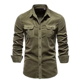 MEN'S VINTAGE CORDUROY SHIRT 86503503X