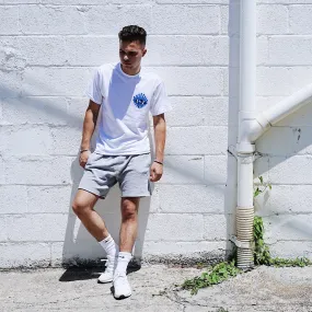 MIDFLD x Geoff Gouveia VISION - White Short Sleeve T-shirt