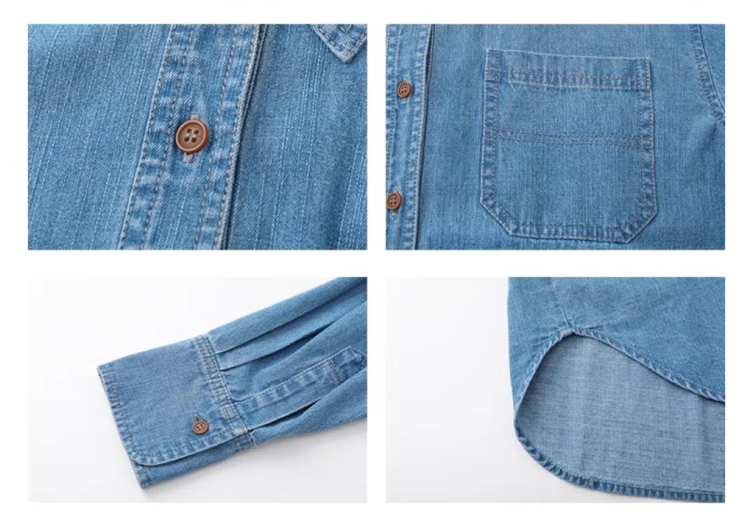 Multi-Layer Denim Shirt