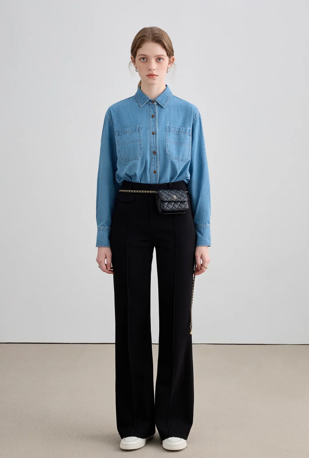 Multi-Layer Denim Shirt