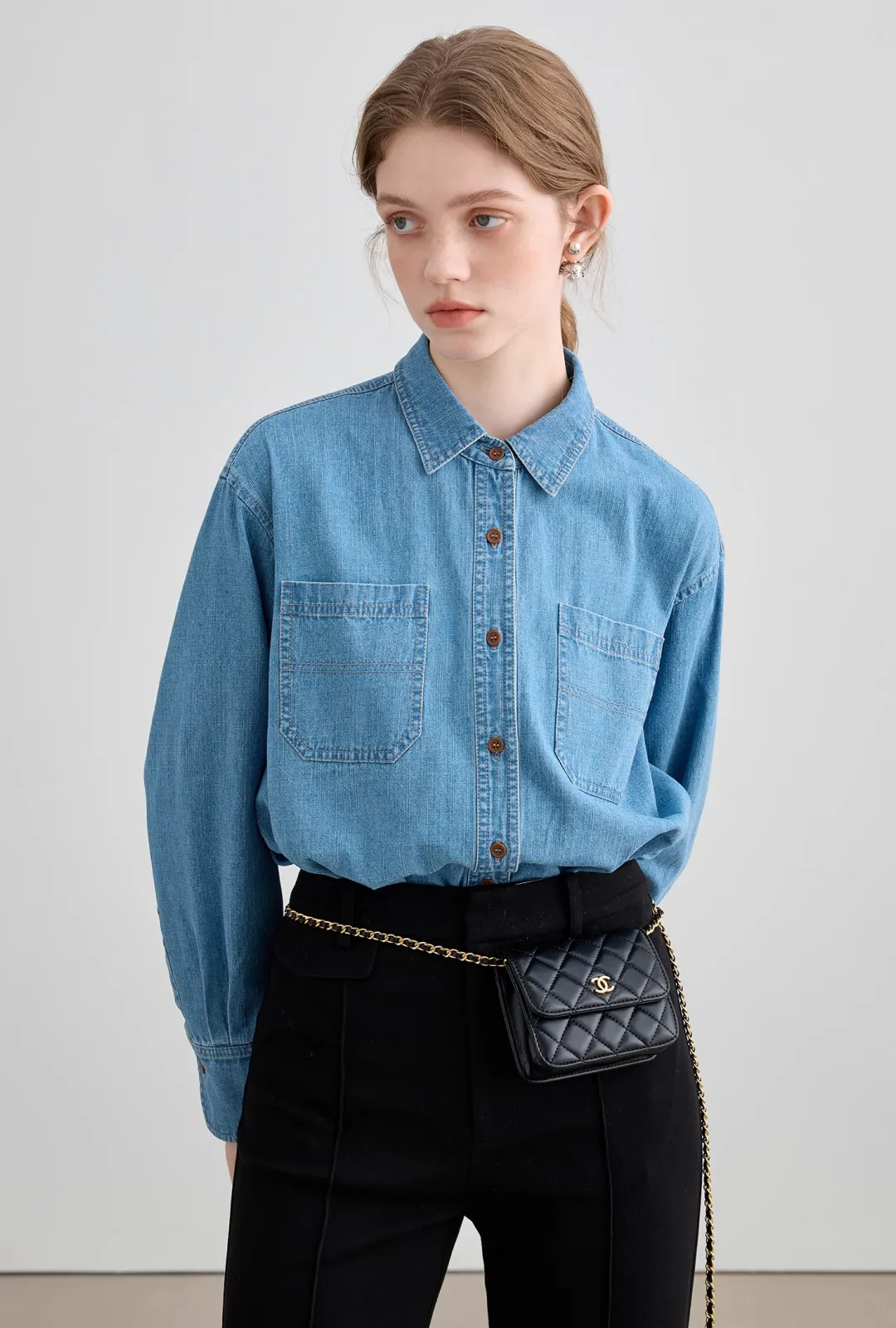Multi-Layer Denim Shirt