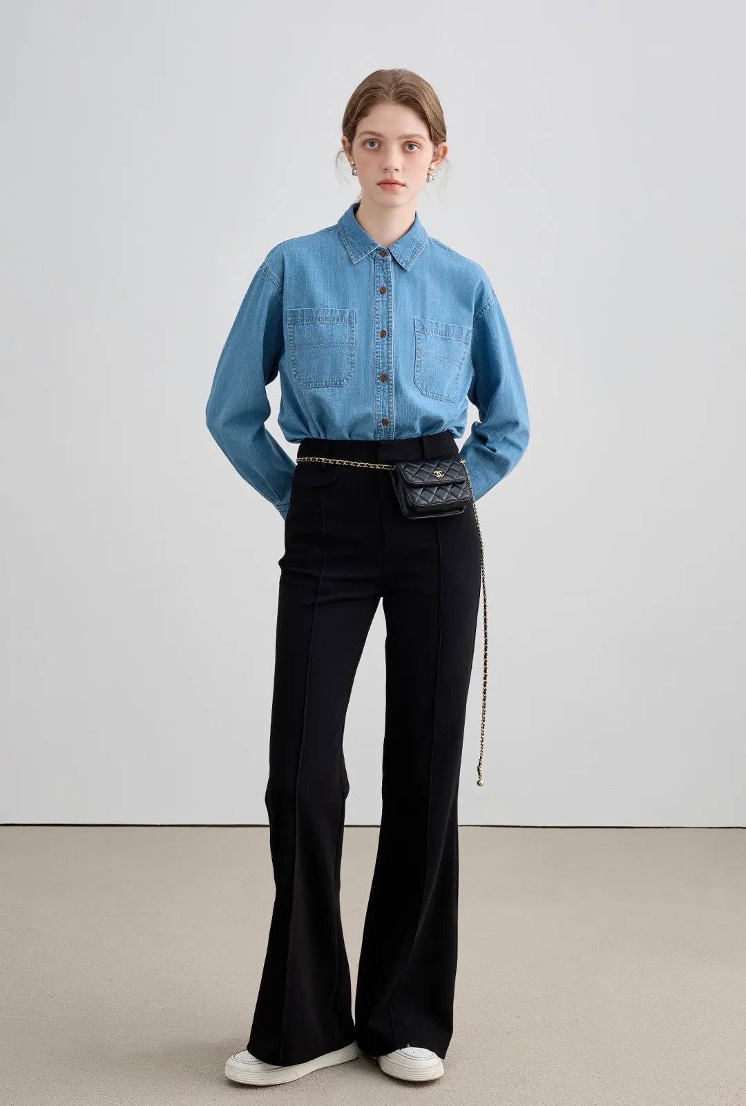 Multi-Layer Denim Shirt