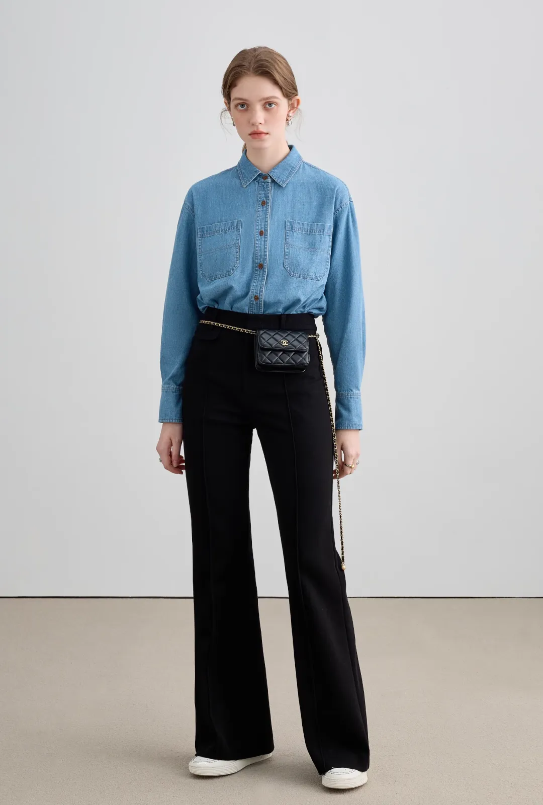 Multi-Layer Denim Shirt