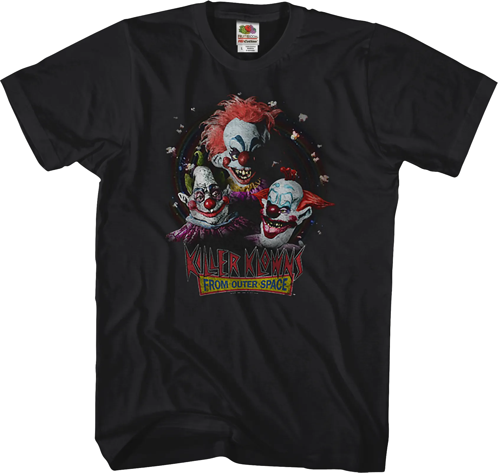 Popcorn Killer Klowns From Outer Space T-Shirt
