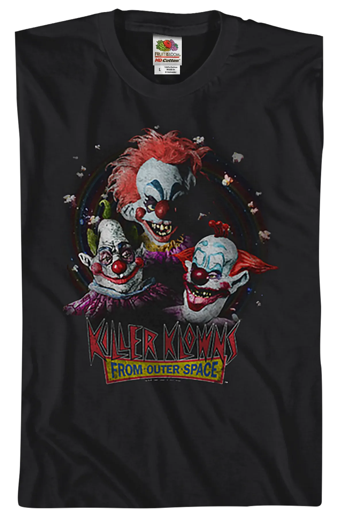 Popcorn Killer Klowns From Outer Space T-Shirt