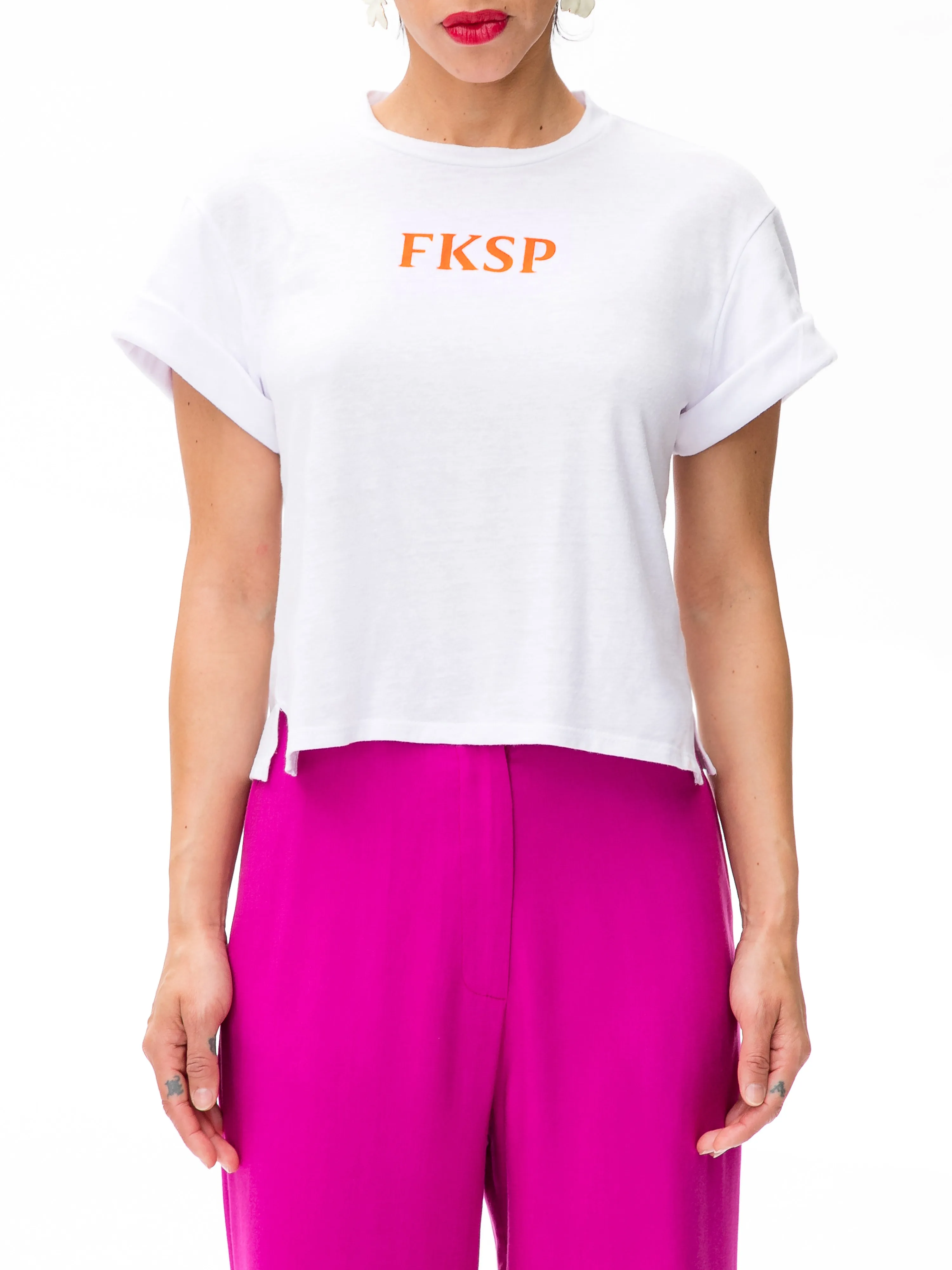 "Miami" FKSP Folded Sleeve Tee
