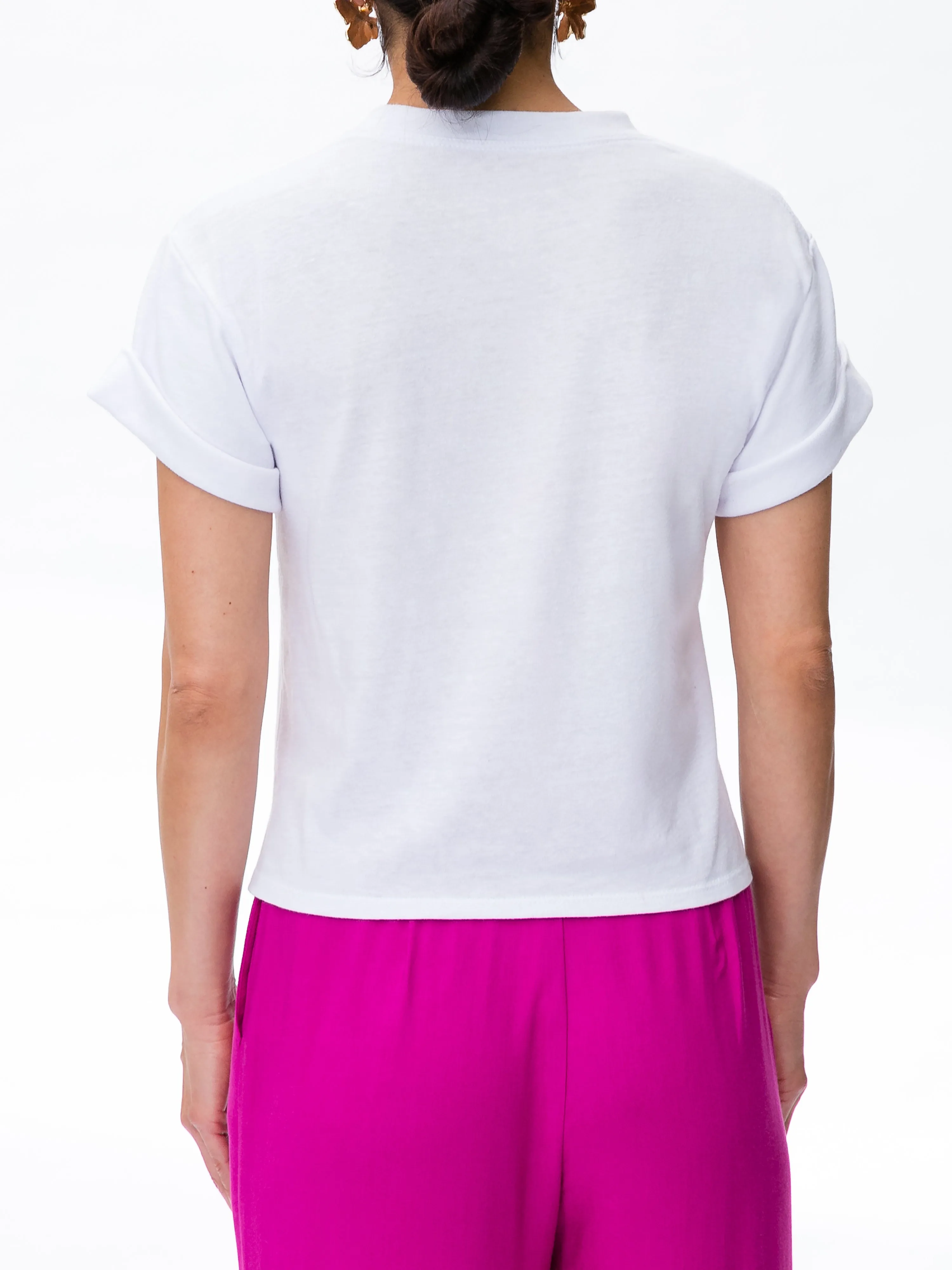 "Miami" FKSP Folded Sleeve Tee