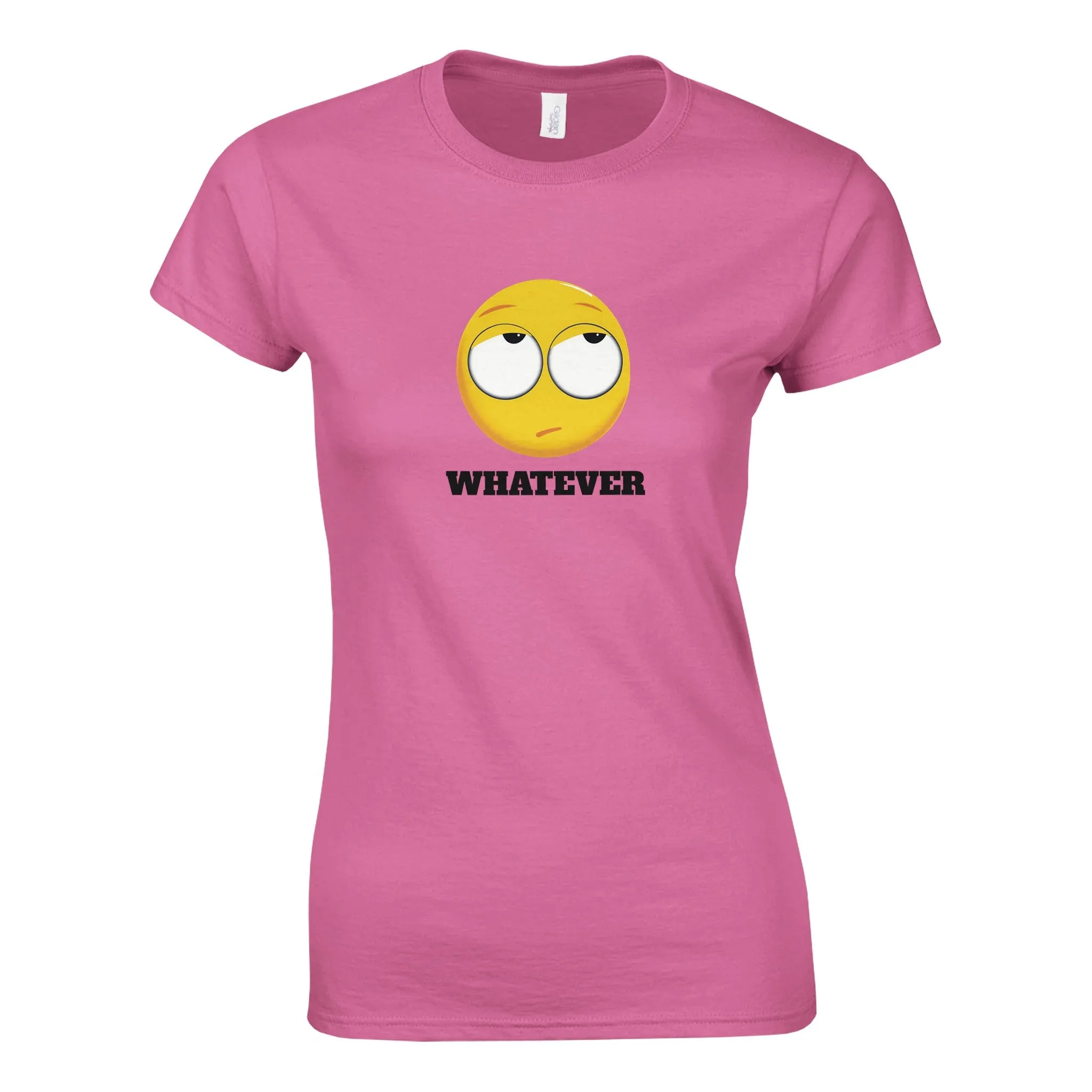 Sjove Emoji T-shirts - Whatever Emoji - Klassik Kvinde T-shirt