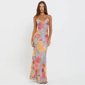 The Land Is Dark Maxi Dress