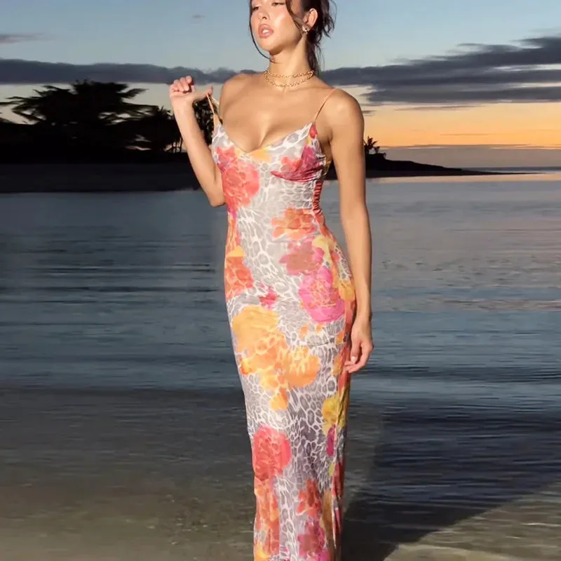 The Land Is Dark Maxi Dress