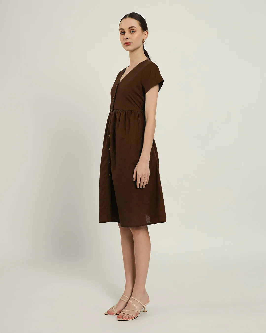 The Valence Nutshell Cotton Dress