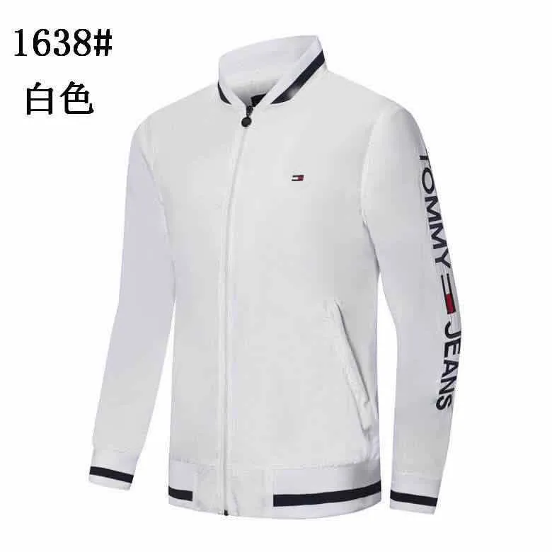 Tommy Hilfiger Blue Collar Strap White Tracksuit